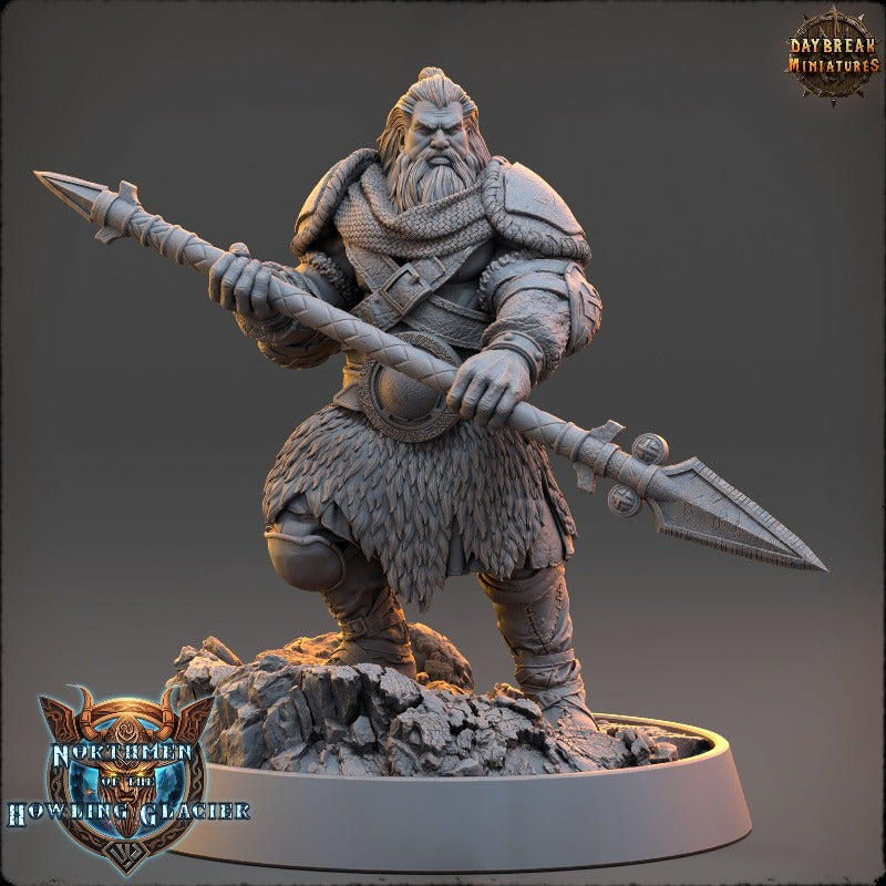 miniature Vidar Paleface sculpted by Daybreak Miniatures