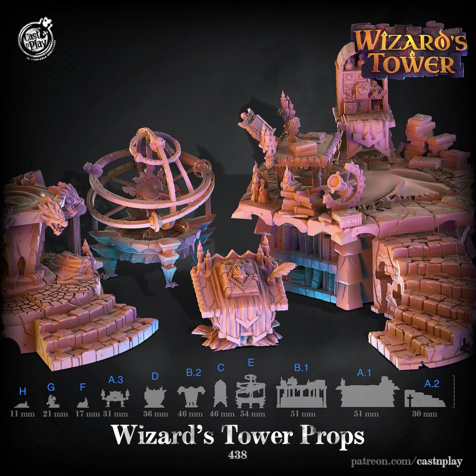 Wizard furnishings