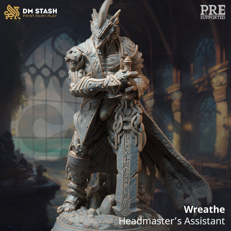 miniature Wreathe - Headmaster's Assistant sculpted by DM Stash