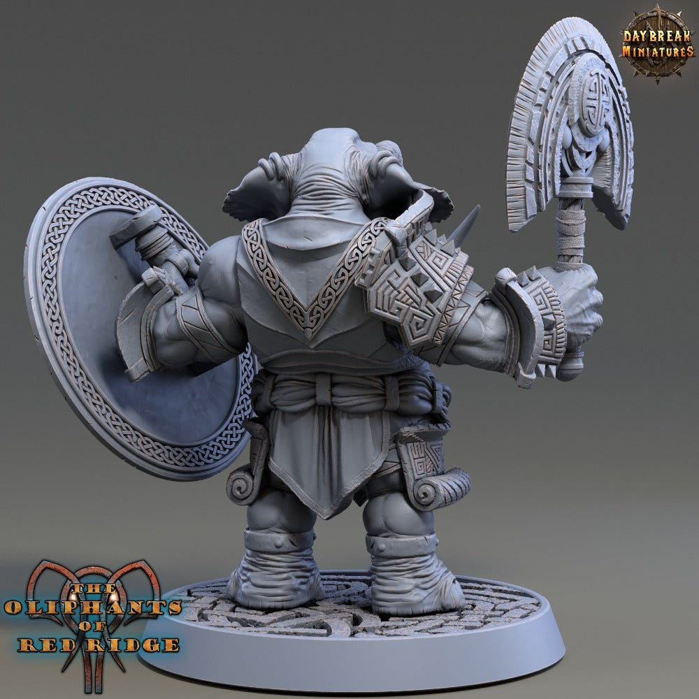 miniature Zaarik Tophowl sculpted by Daybreak Miniatures