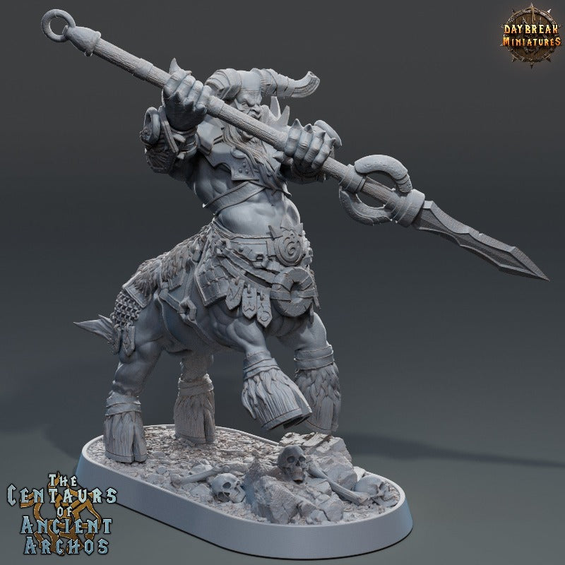 miniature Zaka Ironpike sculpted by Daybreak Miniatures