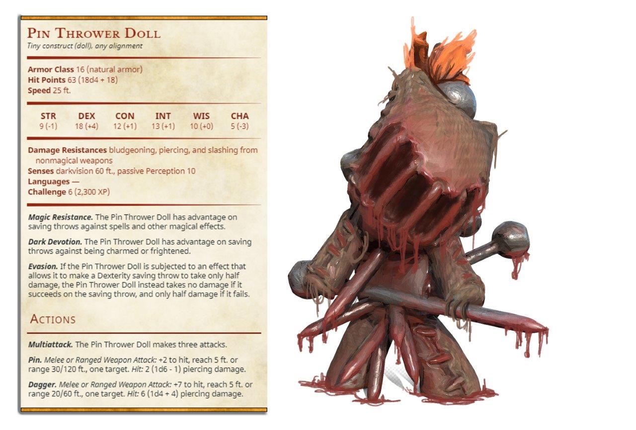 Doll Pin Thrower
