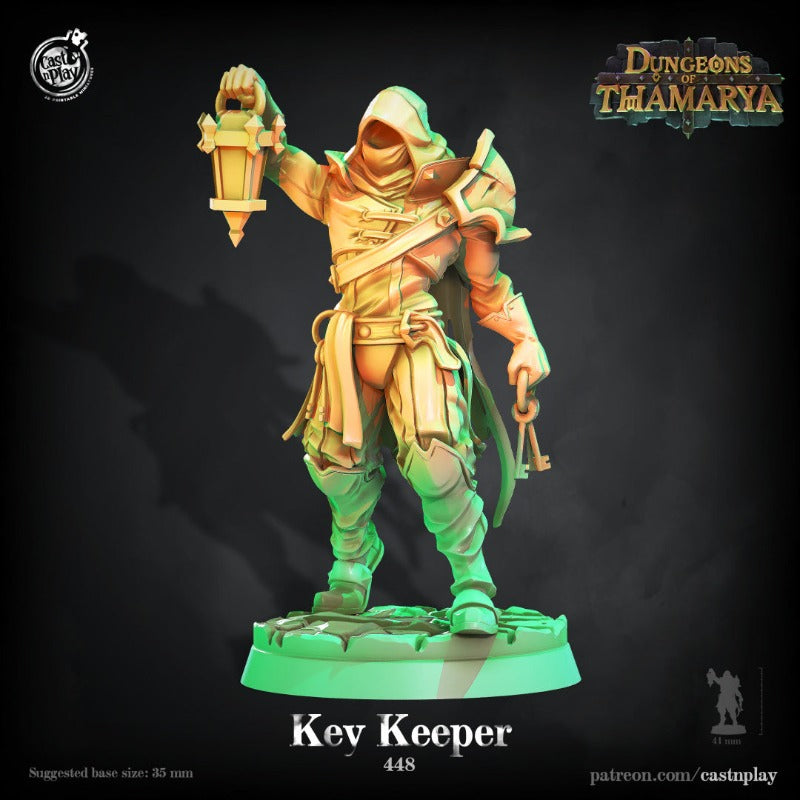 Miniature Key Keeper sculpted by Cast n Play
