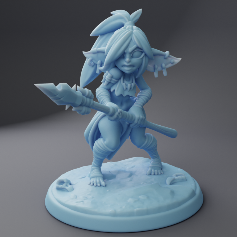 miniature Level 1 Goblin by Twin Goddess Miniatures