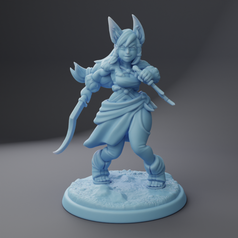 miniature Fox-girl bandit by Twin Goddess