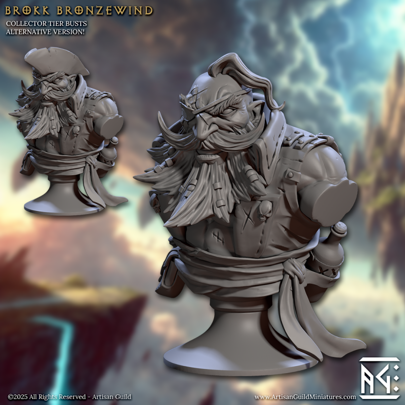 Brokk Bronzewind - Bust