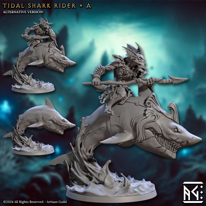 Tidal Shark Rider - A