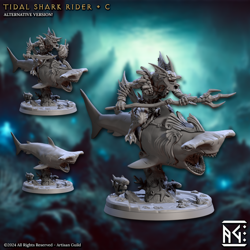 Tidal Shark Rider - C