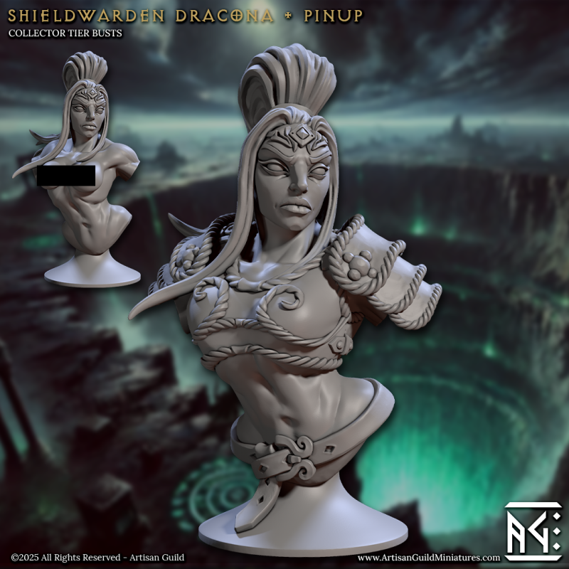 Shieldwarden Dracona - Bust