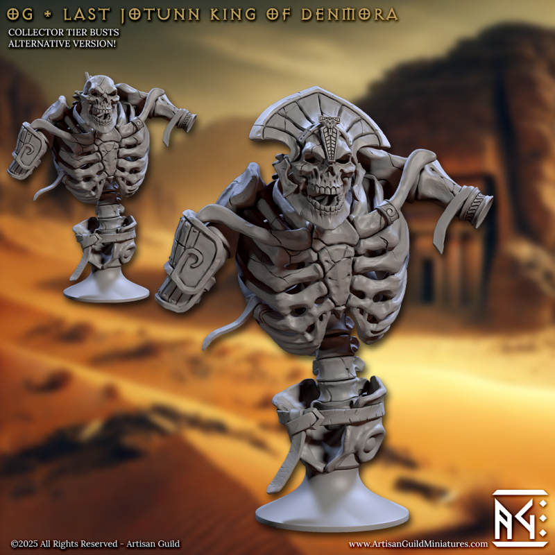 Og - Last Jotunn King of Denmora - Bust