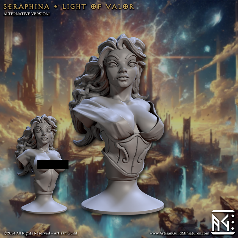 Seraphina - Light of Valour - Bust