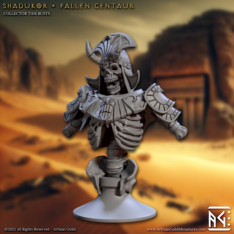 Shadukor - Fallen Centaur - Bust