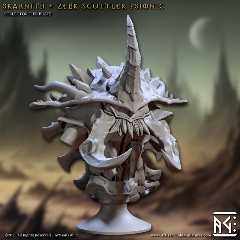 Skarnith - Zeek Scuttler Psionic - Bust