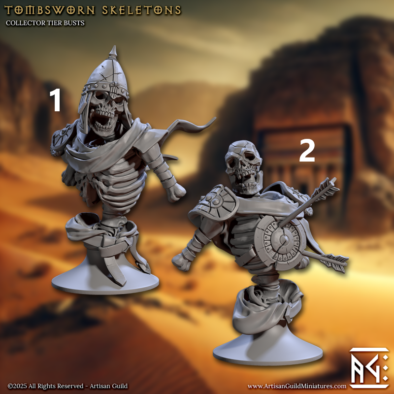Tombsworn Skeleton - Bust