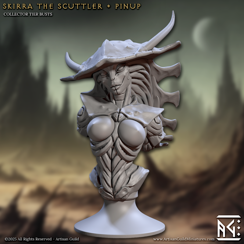 Skirra - Zeek Scuttler Pinup - Bust