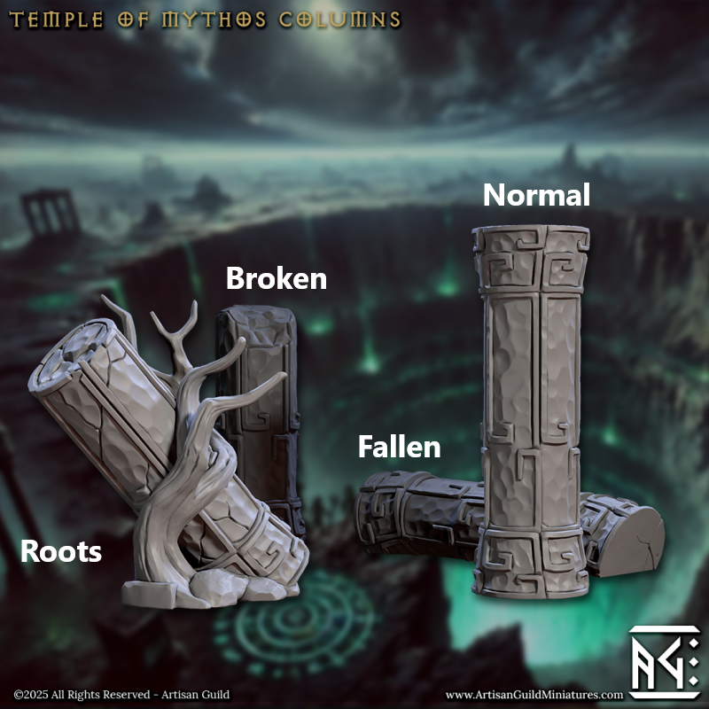 Temple of Mythos Columns & Mimic