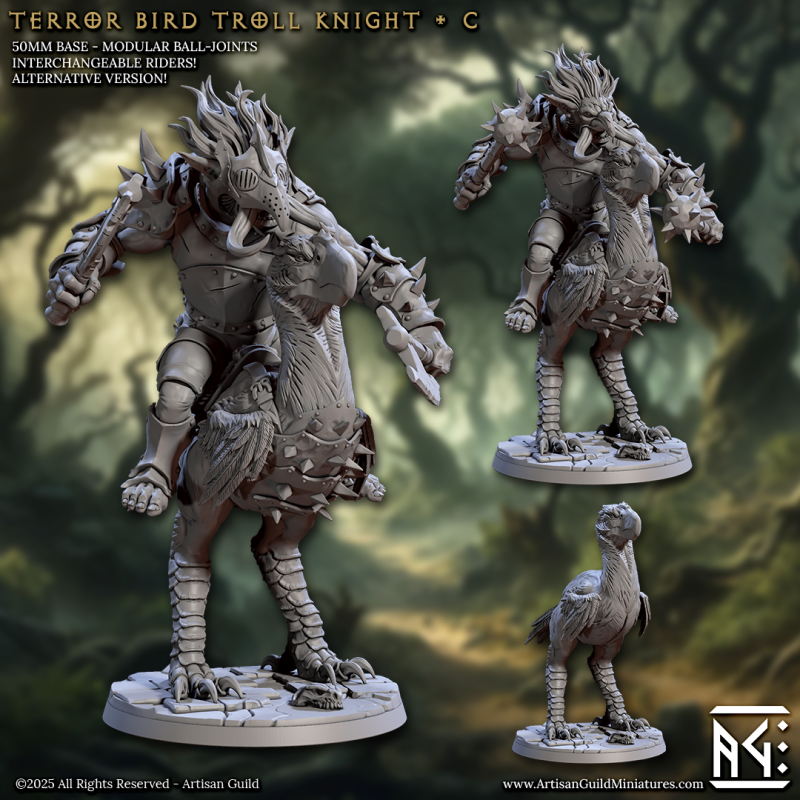 Terror Bird Troll Knight - C