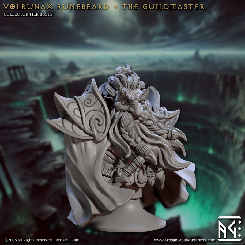 Volrunax Runebeard - Bust