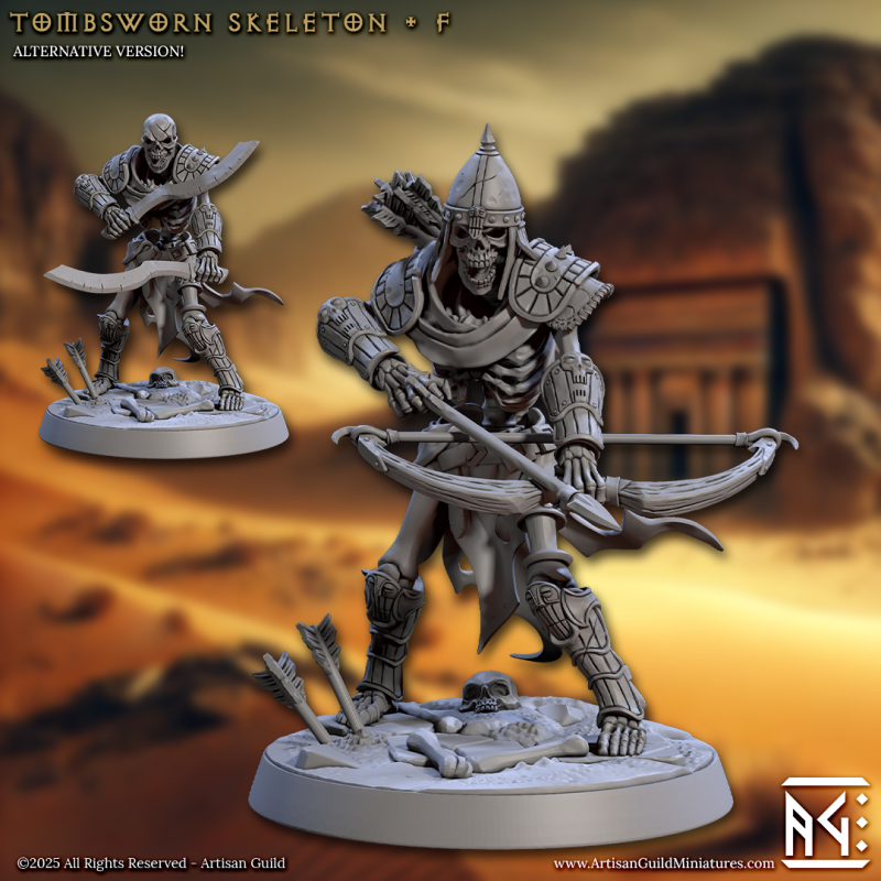 Tombsworn Skeleton - F