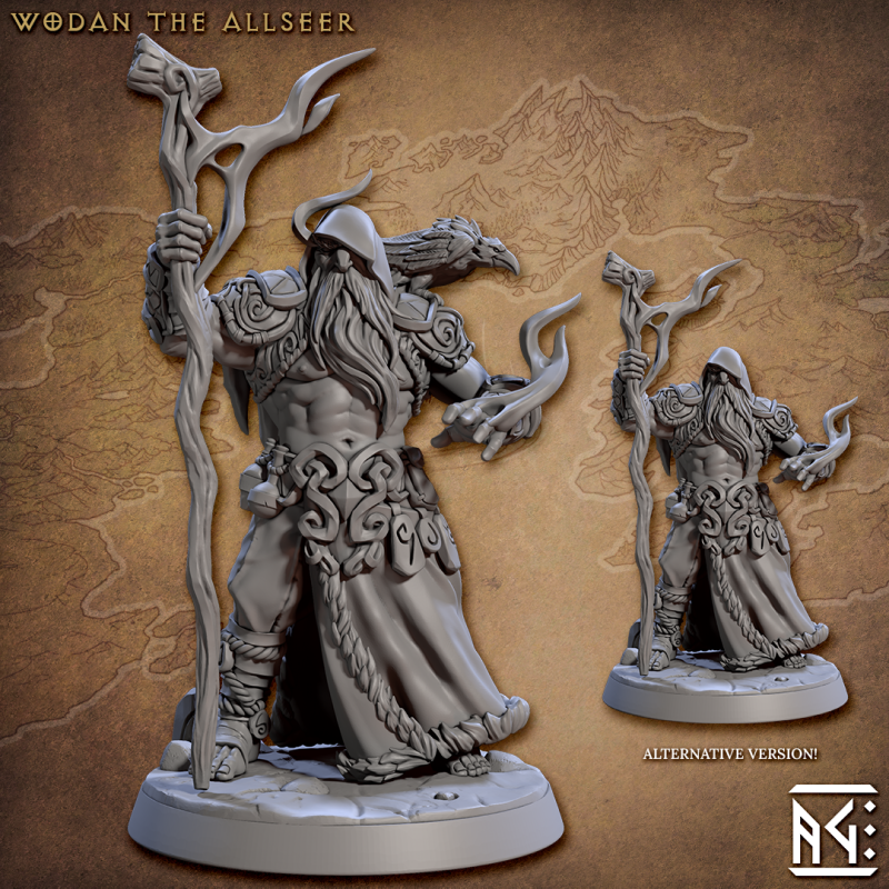 miniature Wodan the Allseer by Artisan Guild