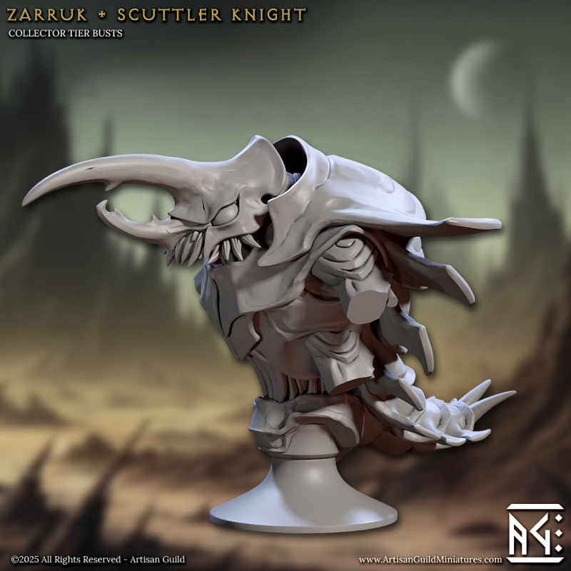 Zarruk - Scuttler Knight - Bust