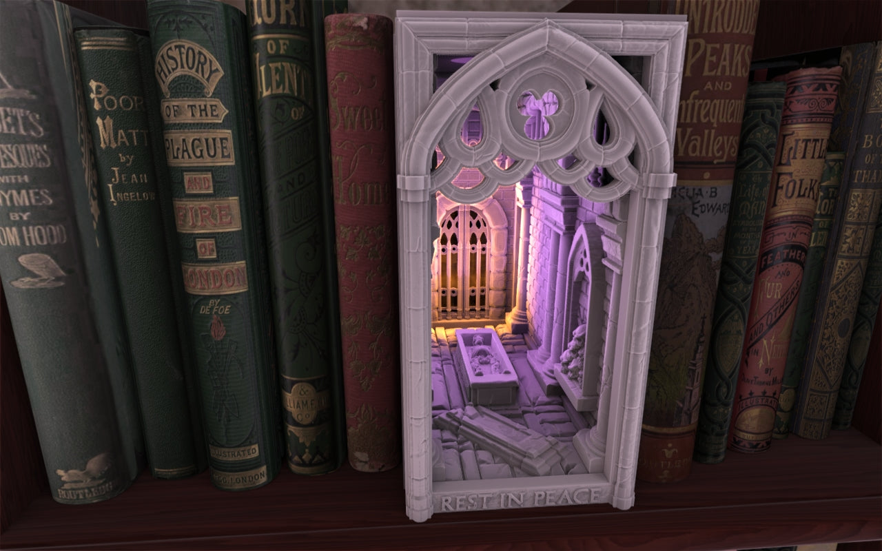 Booknooks - Crypt - FDM
