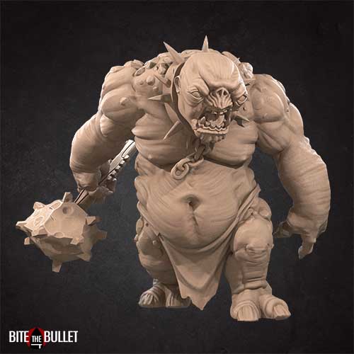miniature Cave Troll by Bite the Bullet
