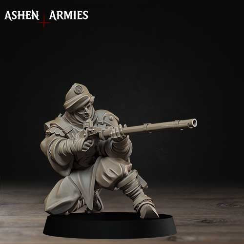 Azeb - Rifle - Kneeled