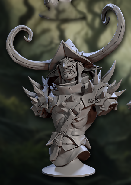 Warchief Girroz - Bust