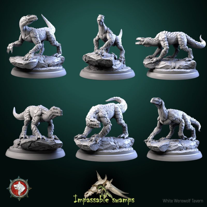miniature Lizards by White Werewolf Tavern