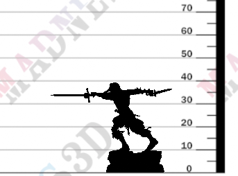 miniature Ruffian Harlequin by Archvillain Games