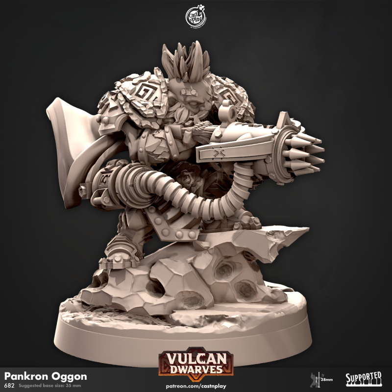 miniature Pankron Oggon by Cast n Play