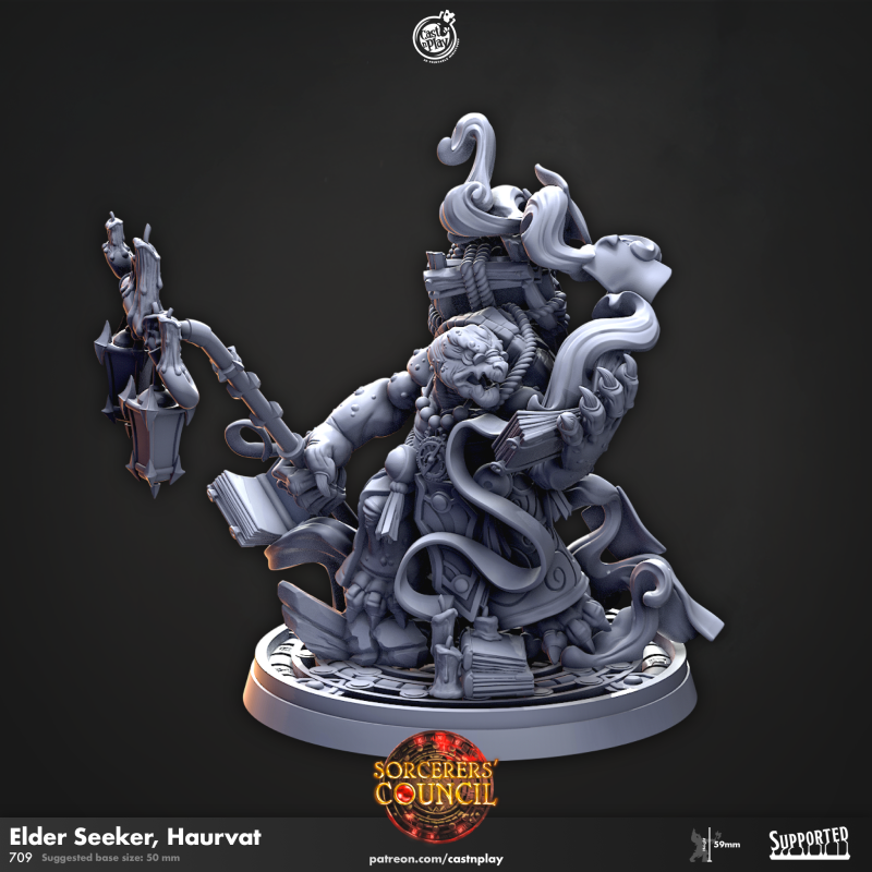 miniature Elder Seeker - Haurvat by Cast n Play