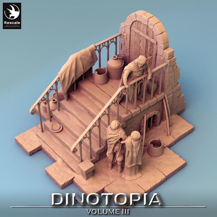 Diorama - Stairs