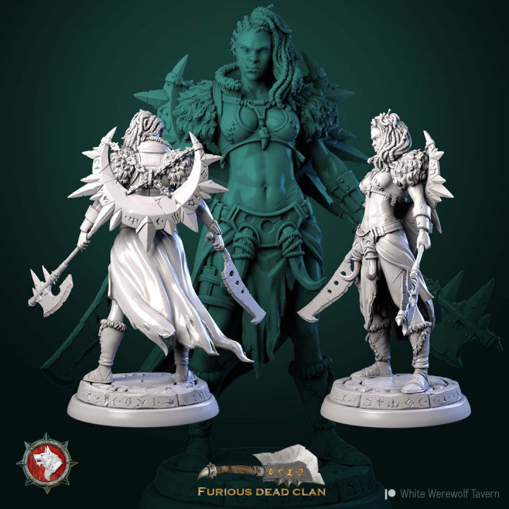 miniature Gashnakh Ferocious by White Werewolf Tavern