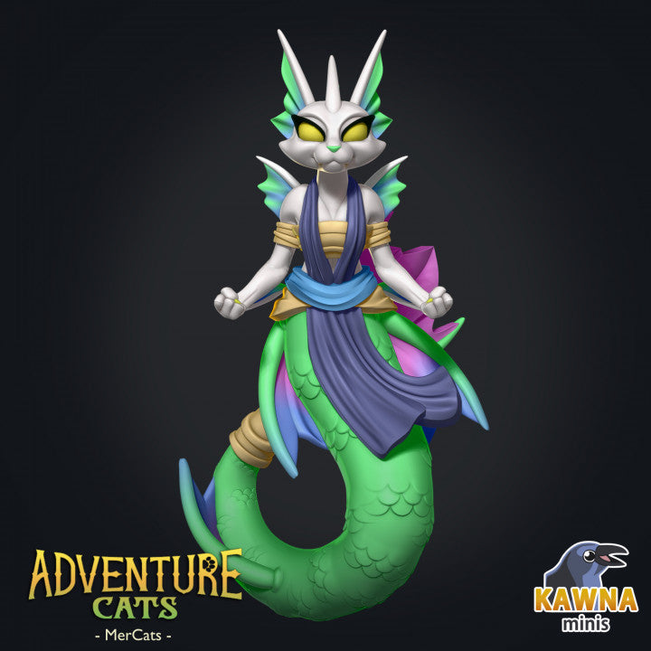 miniature Mercat Monk Female by The Kawna