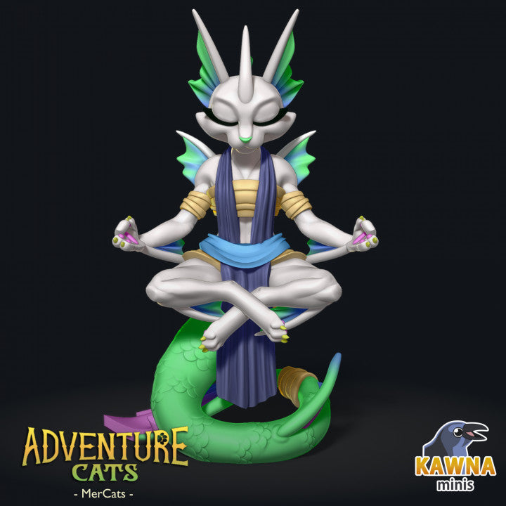 miniature Mercat Monk Female by The Kawna