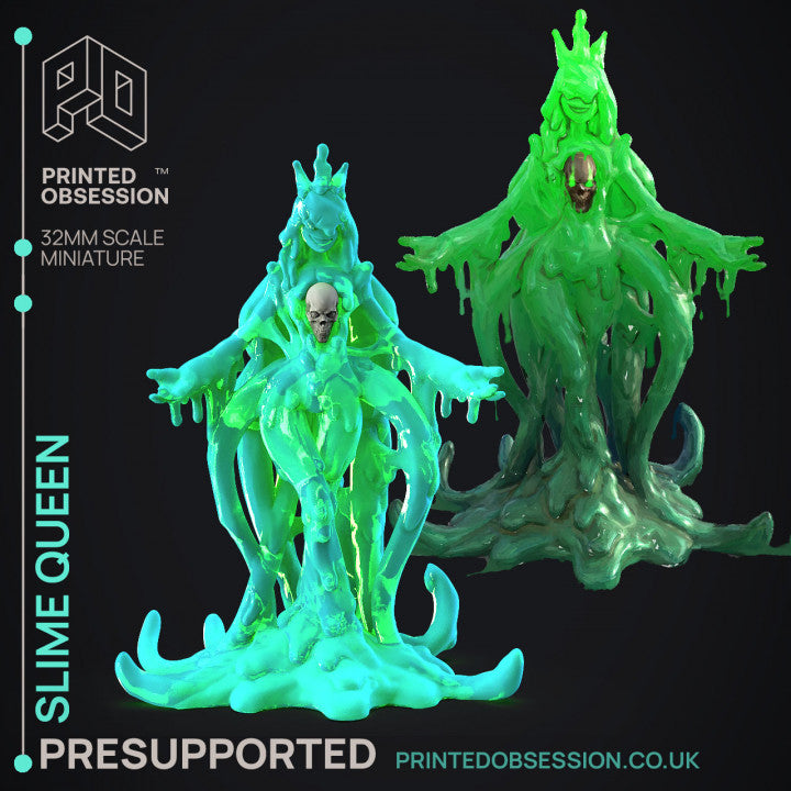 Miniature Gelatinous Queen by Printed Obsession