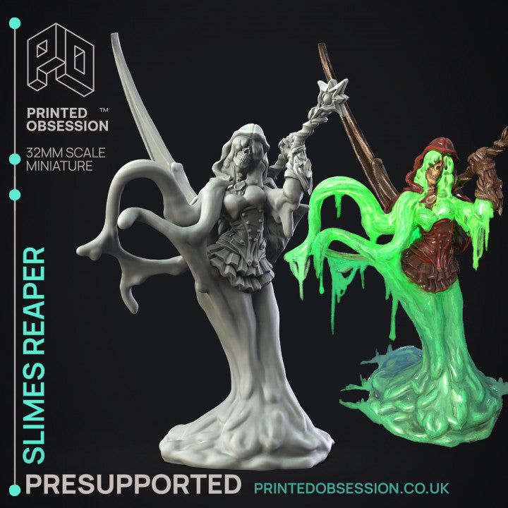 Miniature Slime Reaper by Printed Obsession