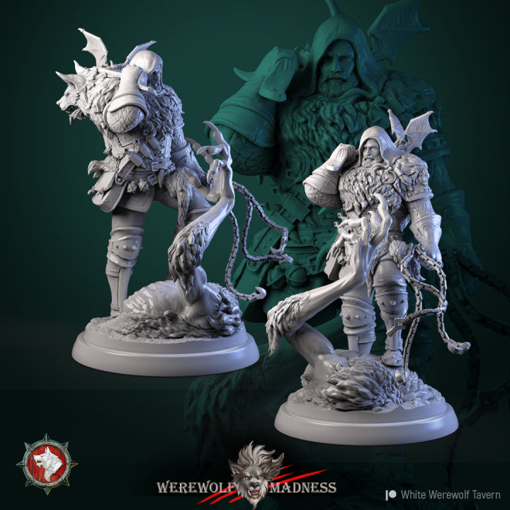 miniature Warclaw the Werewolf Slayer by White Werewolf Tavern