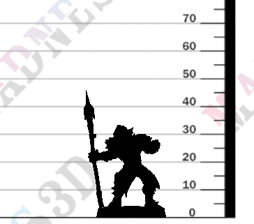 miniature Orc by Bite the Bullet