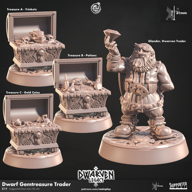 Dwarven Gemtreasure Trader