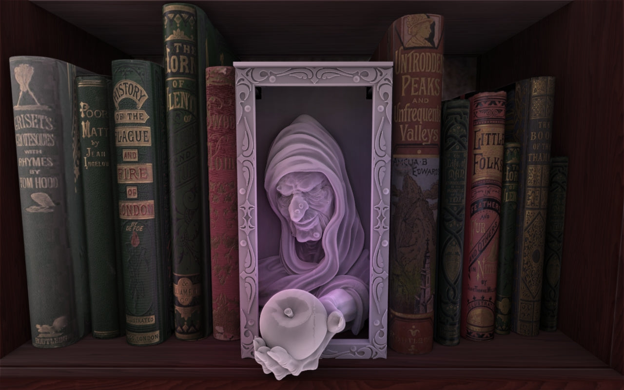 Booknooks - Witch - FDM