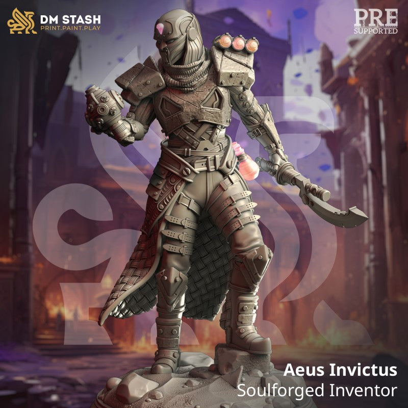  Miniature Aeus Invictus - Soulforged Inventor by DM Stash