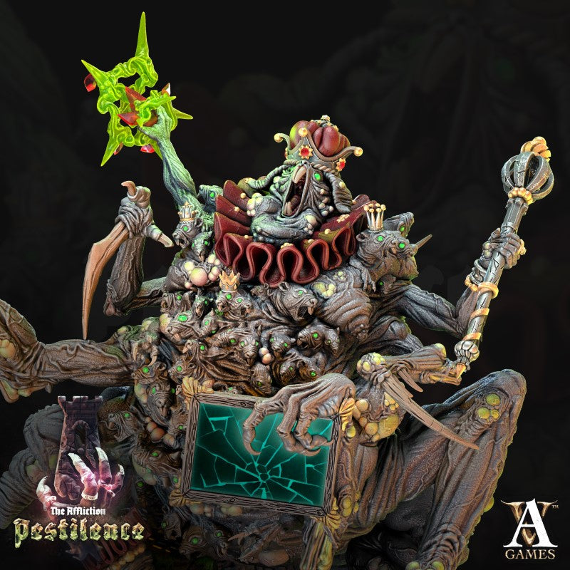 miniature Bishop Infectus - Weaver of the Pestilent Dream by Archvillain Games