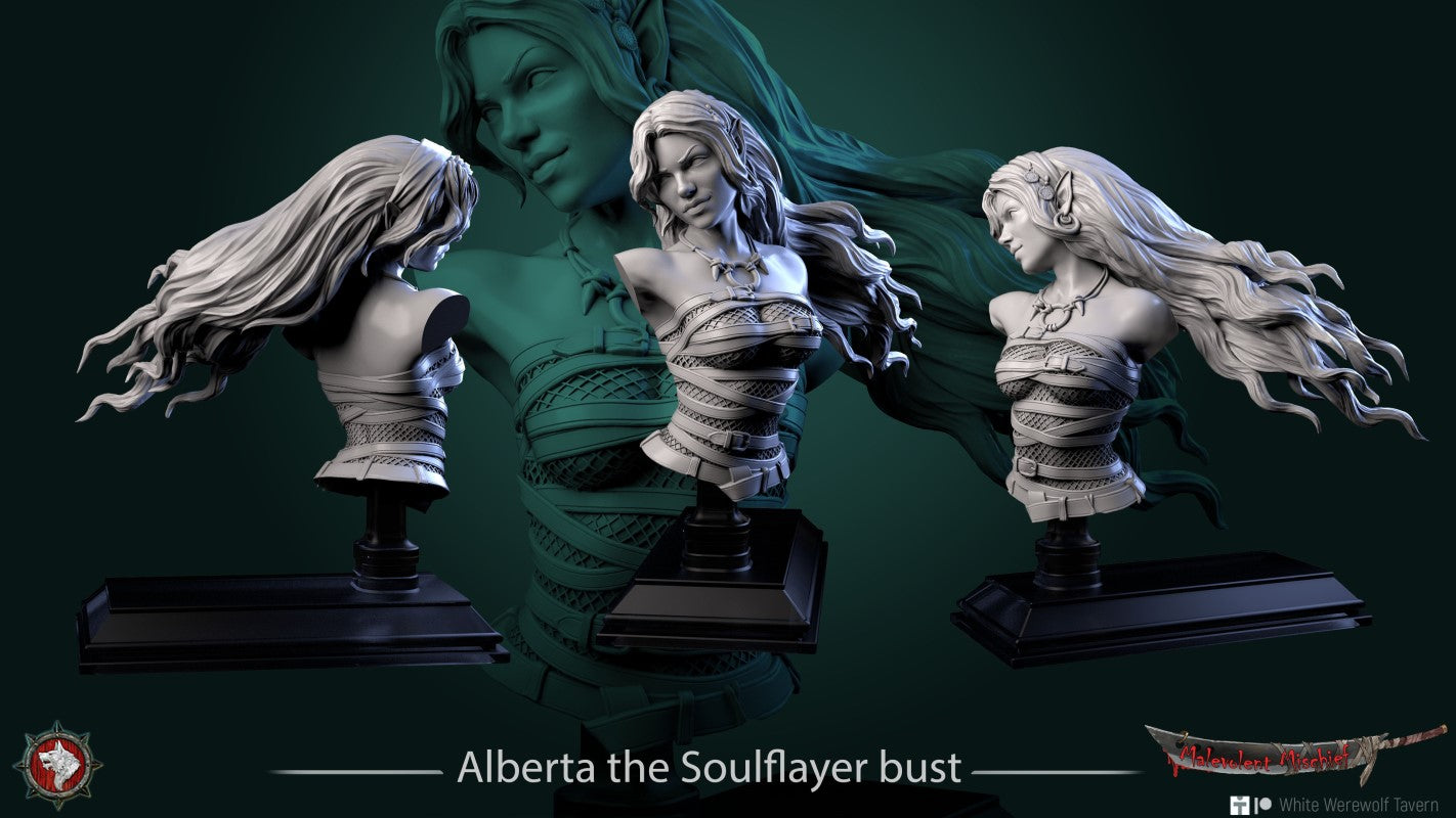 Alberta the Soulflayer - Bust