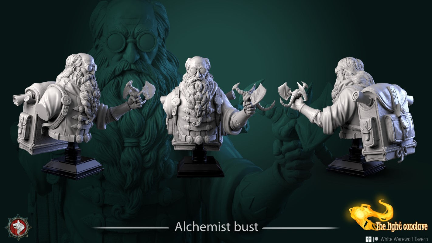 miniature Alchemist by White Werewolf Tavern