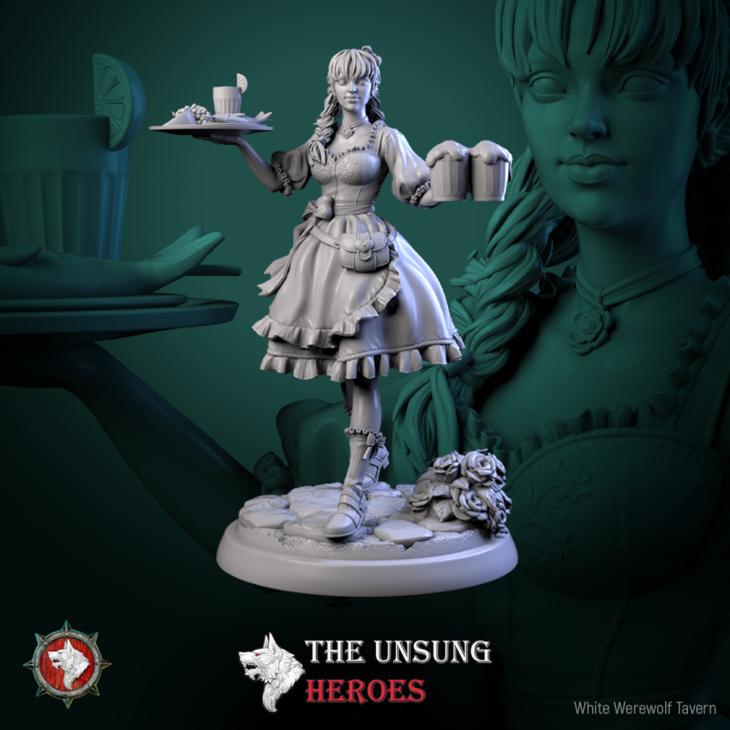 Alehouse Maid - 75mm