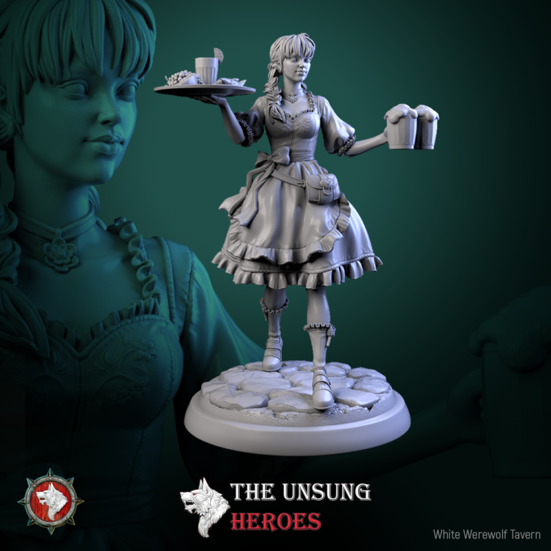 Alehouse Maid - 75mm