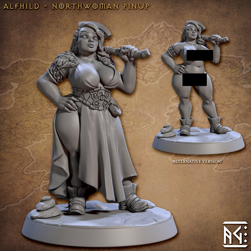 miniature Alfhild by Artisan Guild